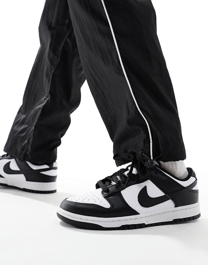 Nike Mens Nike Dunk Low - Mens Shoes White/Black/White Product Image