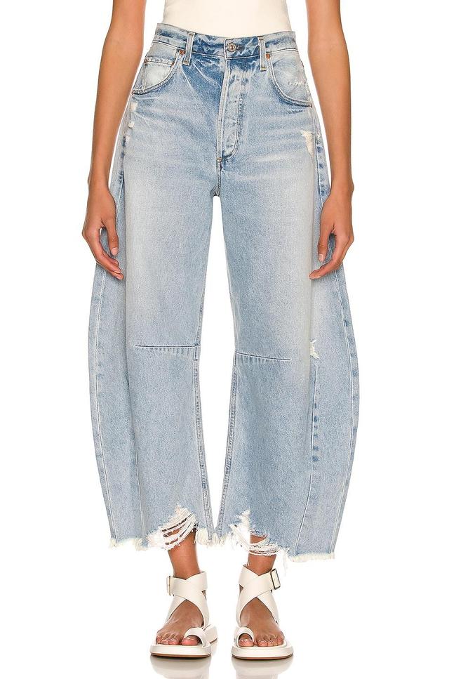 Horseshoe Wide-Leg Jeans Product Image