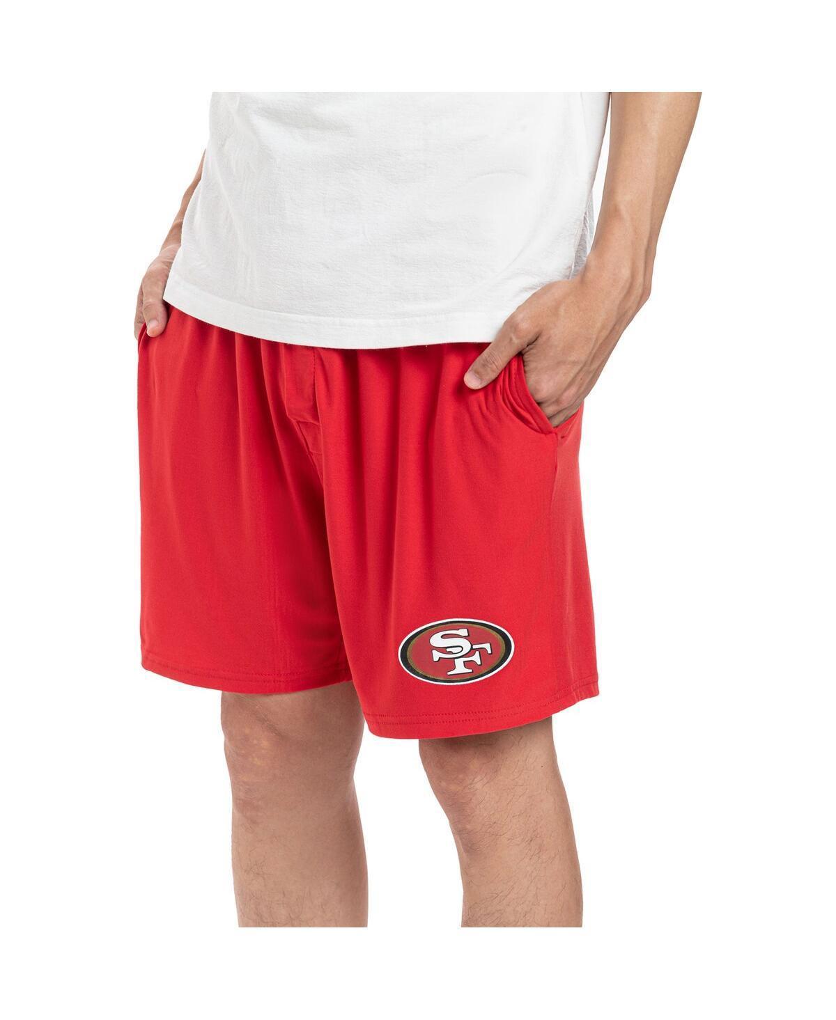 Mens Concepts Sport Scarlet San Francisco 49ers Gauge Jam Two-Pack Shorts Set Product Image