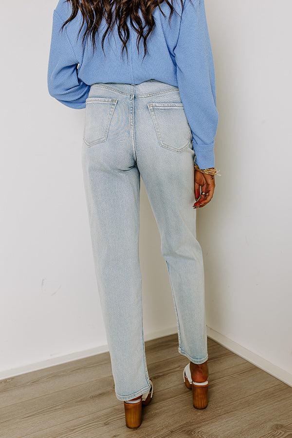 The Caylynn High Waist Distressed Jean Product Image