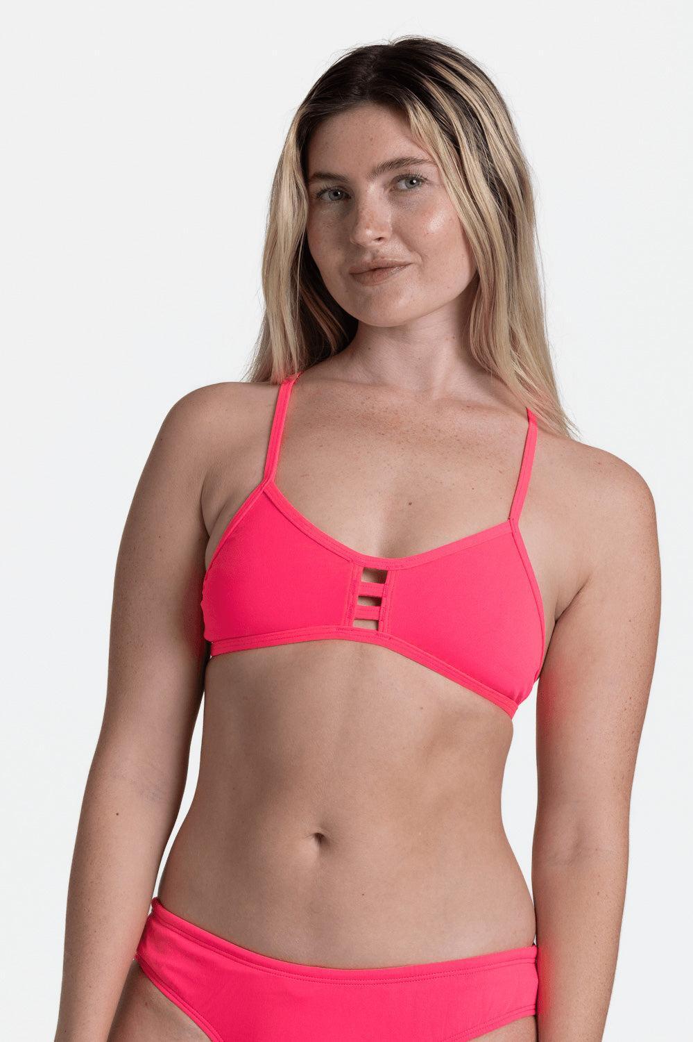 Tomcat Bikini Top - Hot Pink Female Product Image