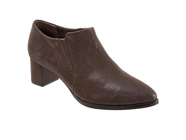 Trotters Keegan (Dark Lizard Leather) Women's Shoes Product Image