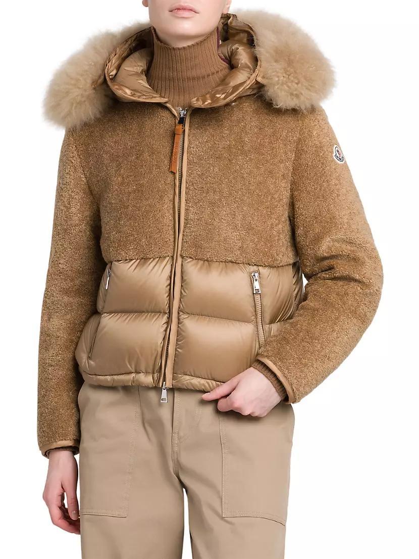 Teddy Short Down Jacket Product Image