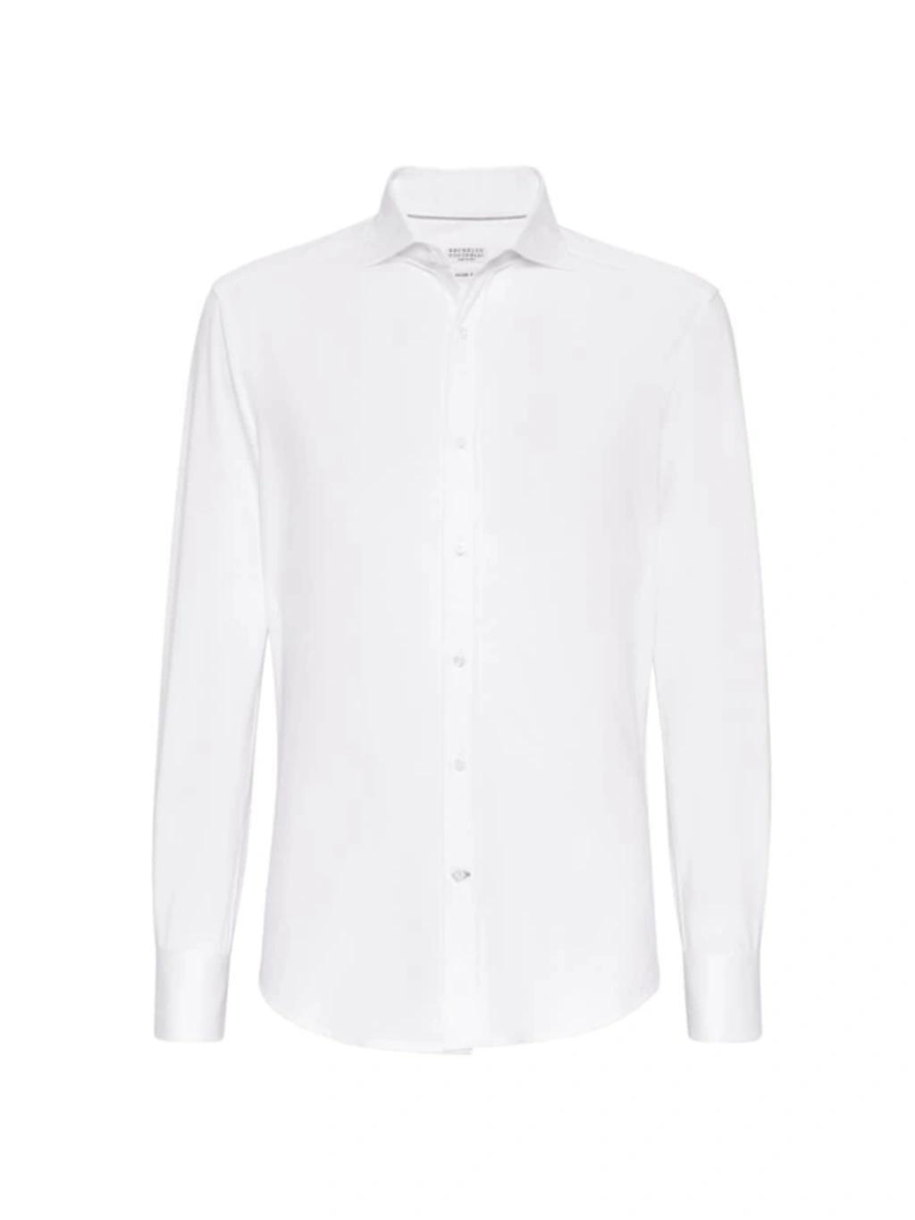 BRUNELLO CUCINELLI Shirt In White Product Image