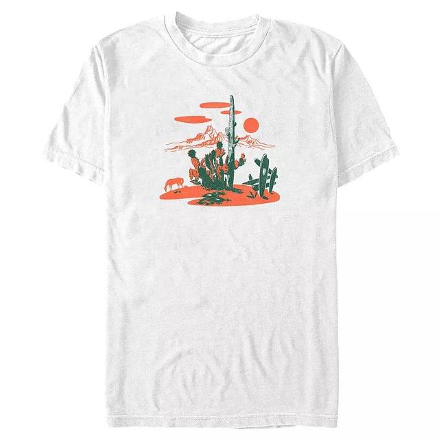 Big & Tall Vintage Desert Scene Graphic Tee, Mens Product Image