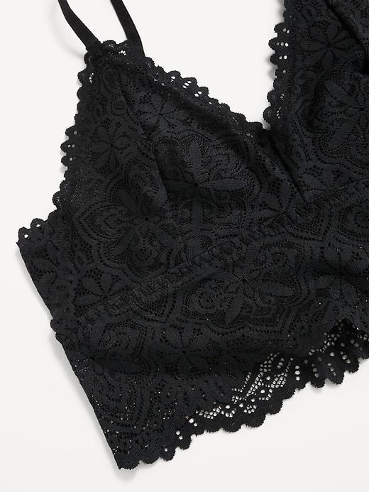 Lace Longline Bralette Product Image