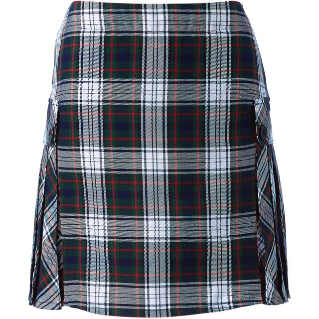 Lands End Womens Side Pleat Plaid Skort Above the Knee Product Image