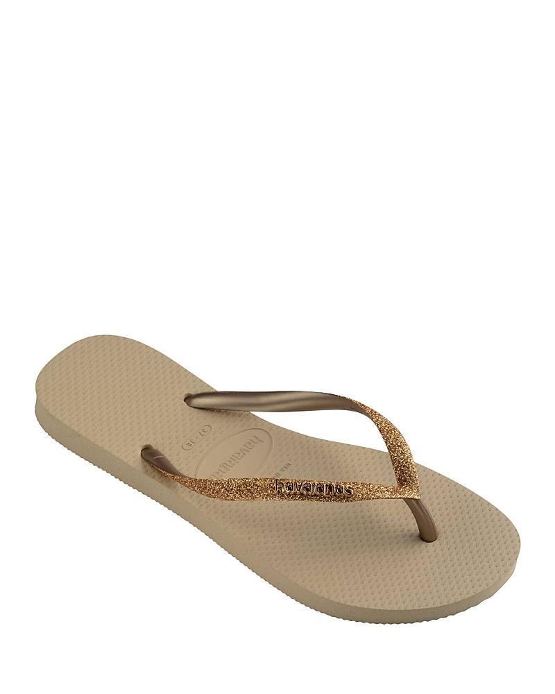 havaianas Womens Slim Glitter Ii Flip Flops Product Image