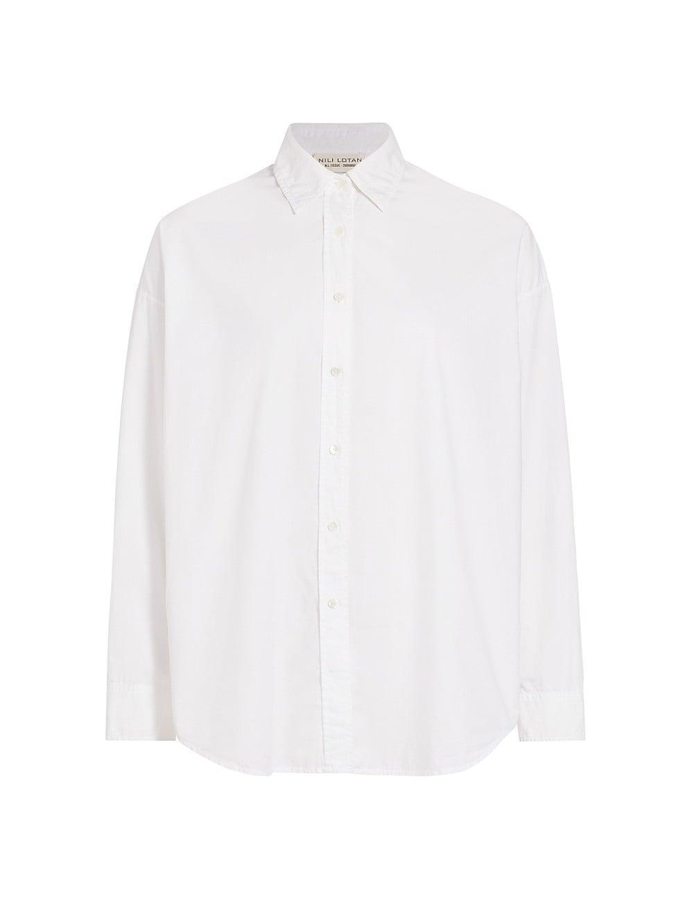 Nili Lotan Mael Oversize Shirt Product Image