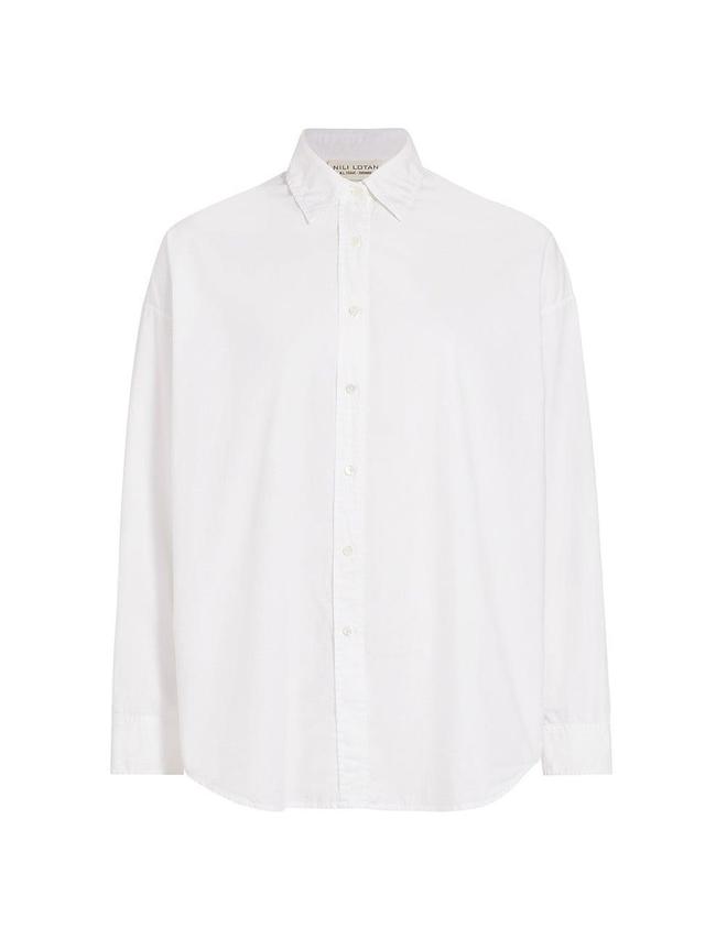 Nili Lotan Mael Oversize Shirt Product Image