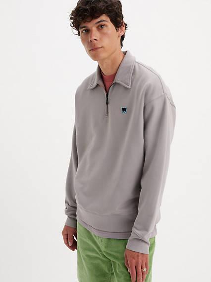 Levis Skateboarding Quarter-Zip Sweatshirt - Mens Product Image