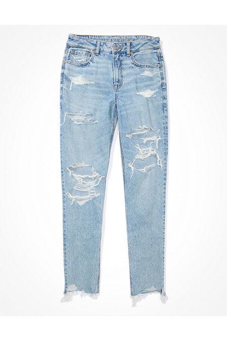 AE Strigid Ripped Mom Jean Women's Product Image