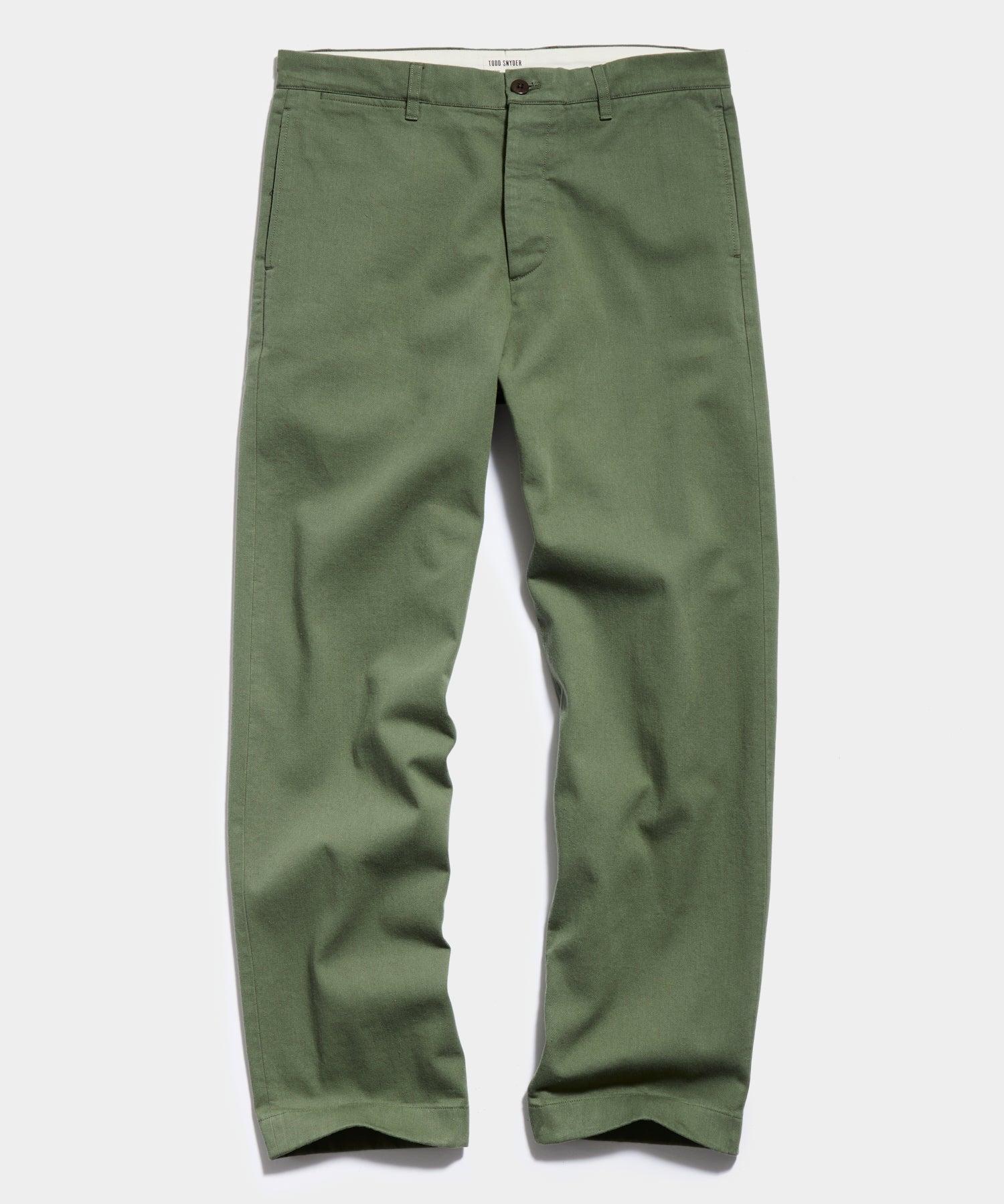 Japanese Relaxed Fit Selvedge Chino Product Image