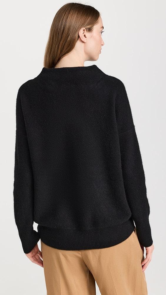 Vince Boiled Funnel Neck Pullover | Shopbop Product Image