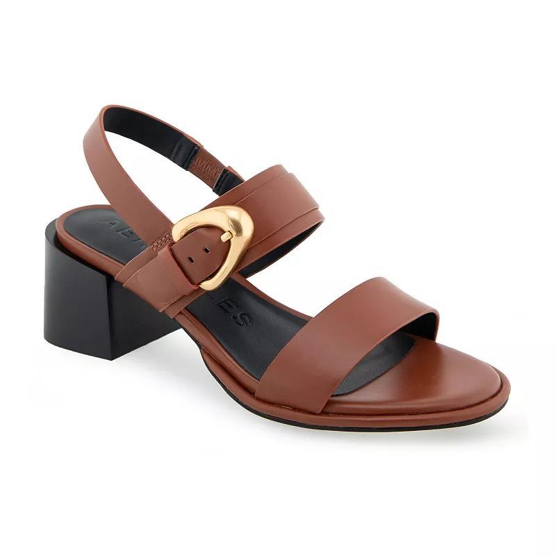 Aerosoles Womens Nova Ornamented Buckle Strap Sandals Product Image