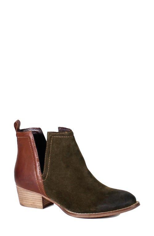 Diba True Stop By Suede Two Tone Western Booties Product Image