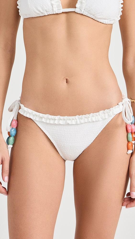 Shoshanna Ruffle Triangle Bikini Bottoms | Shopbop Product Image