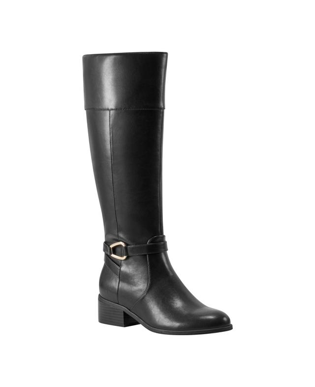 Bandolino Womens Dennie Wide Calf Knee High Riding Boots Product Image