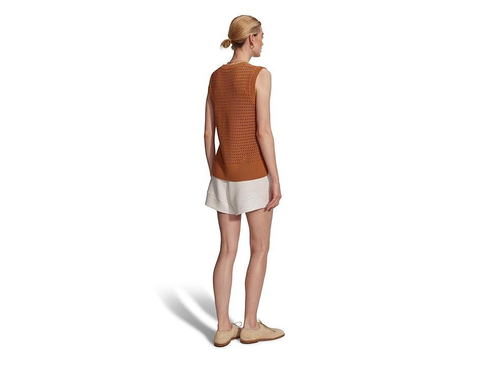 Varley Darin Longline Knit Tank (Almond) Women's Clothing Product Image