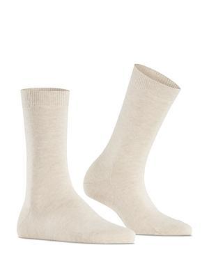 Falke Family Cotton Crew Socks (Dark ) Women's Low Cut Socks Shoes Product Image