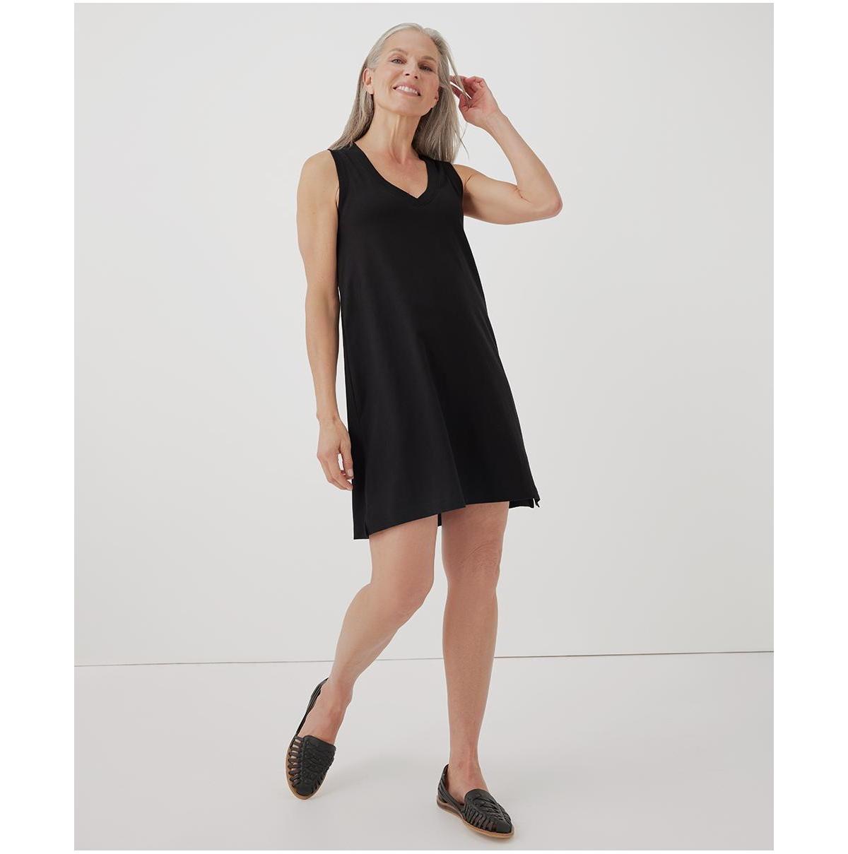 Pact Womens Softspun A-Line Tank Dress Product Image