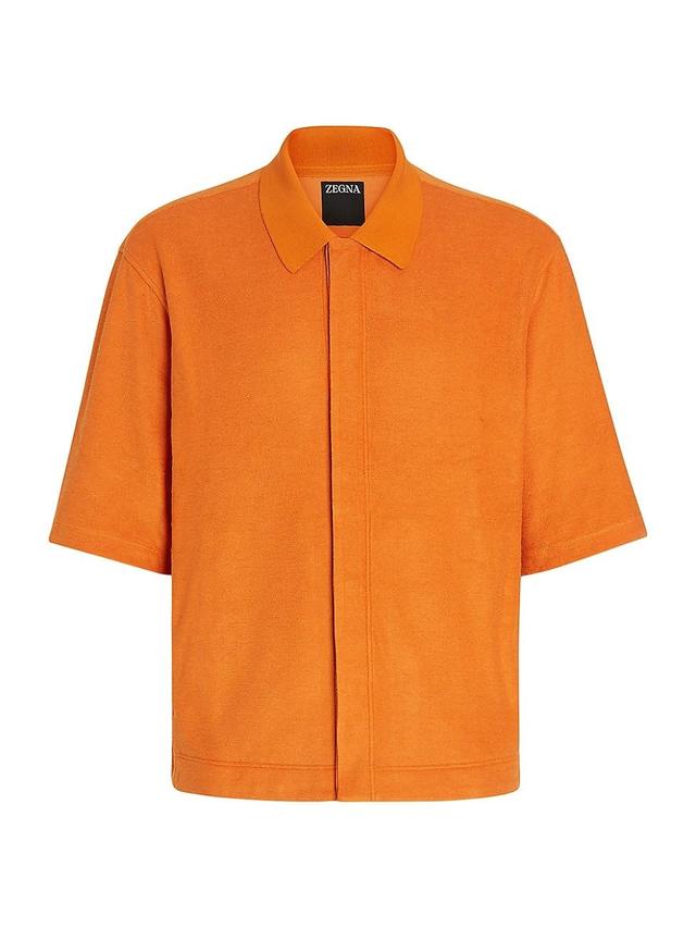 Mens Cotton and Silk Shirt Product Image