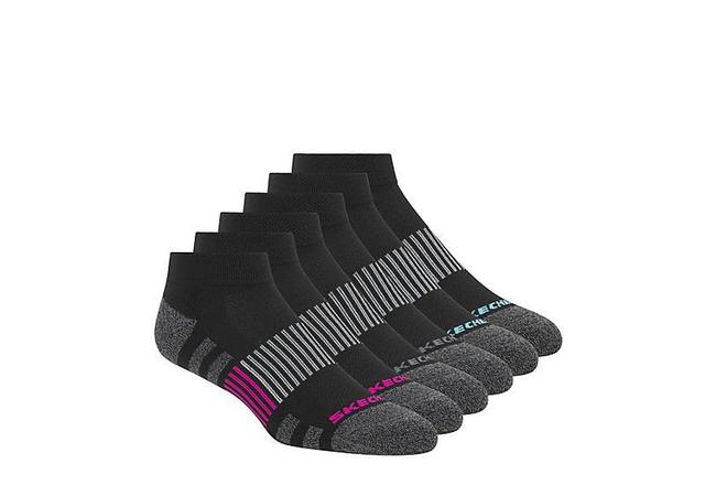 Skechers Womens Work Quarter Socks 6 Pairs Product Image