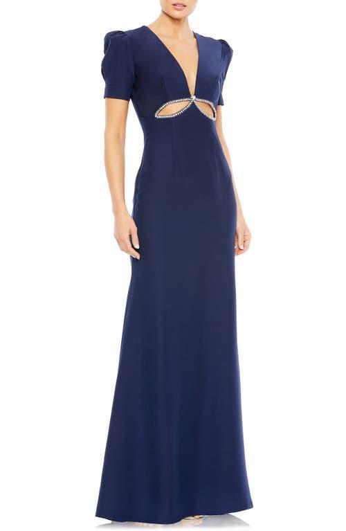 Mac Duggal Cutout Column Gown Product Image