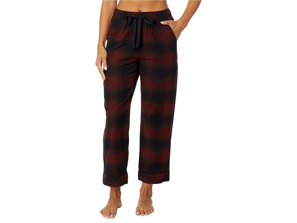 Pendleton Pajama Bottoms (Red/Black Ombre) Women's Pajama Product Image