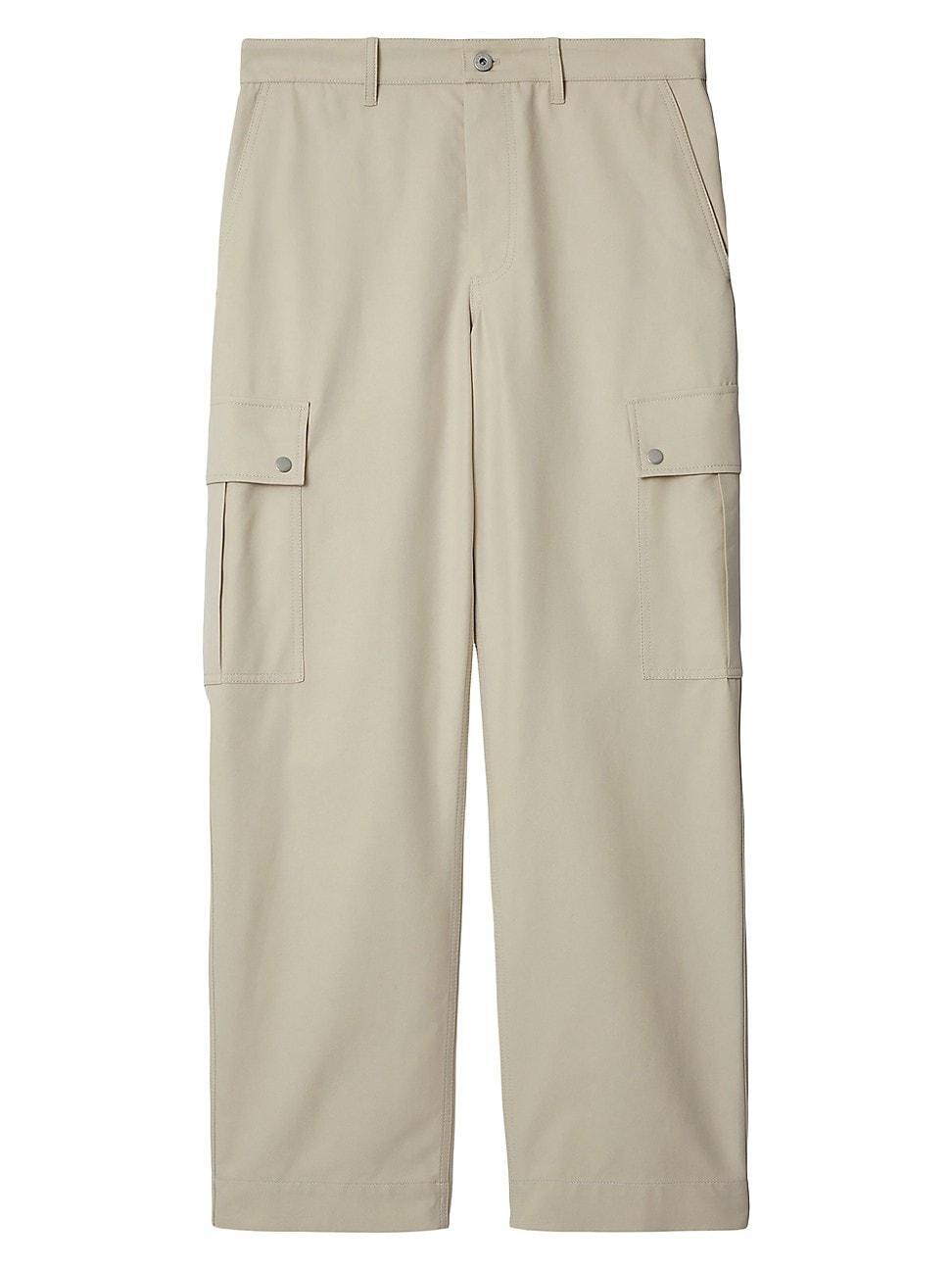 Mens Cotton-Blend Cargo Pants Product Image