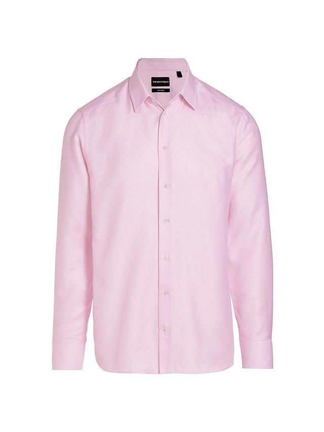 Mens Woven Dress Button-Up Shirt Product Image