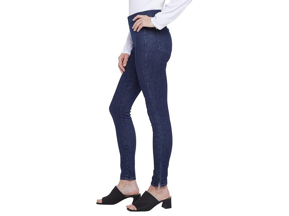 NYDJ Petite Pull-On Skinny Ankle Slit in Clean Genesis (Clean Genesis) Women's Jeans Product Image