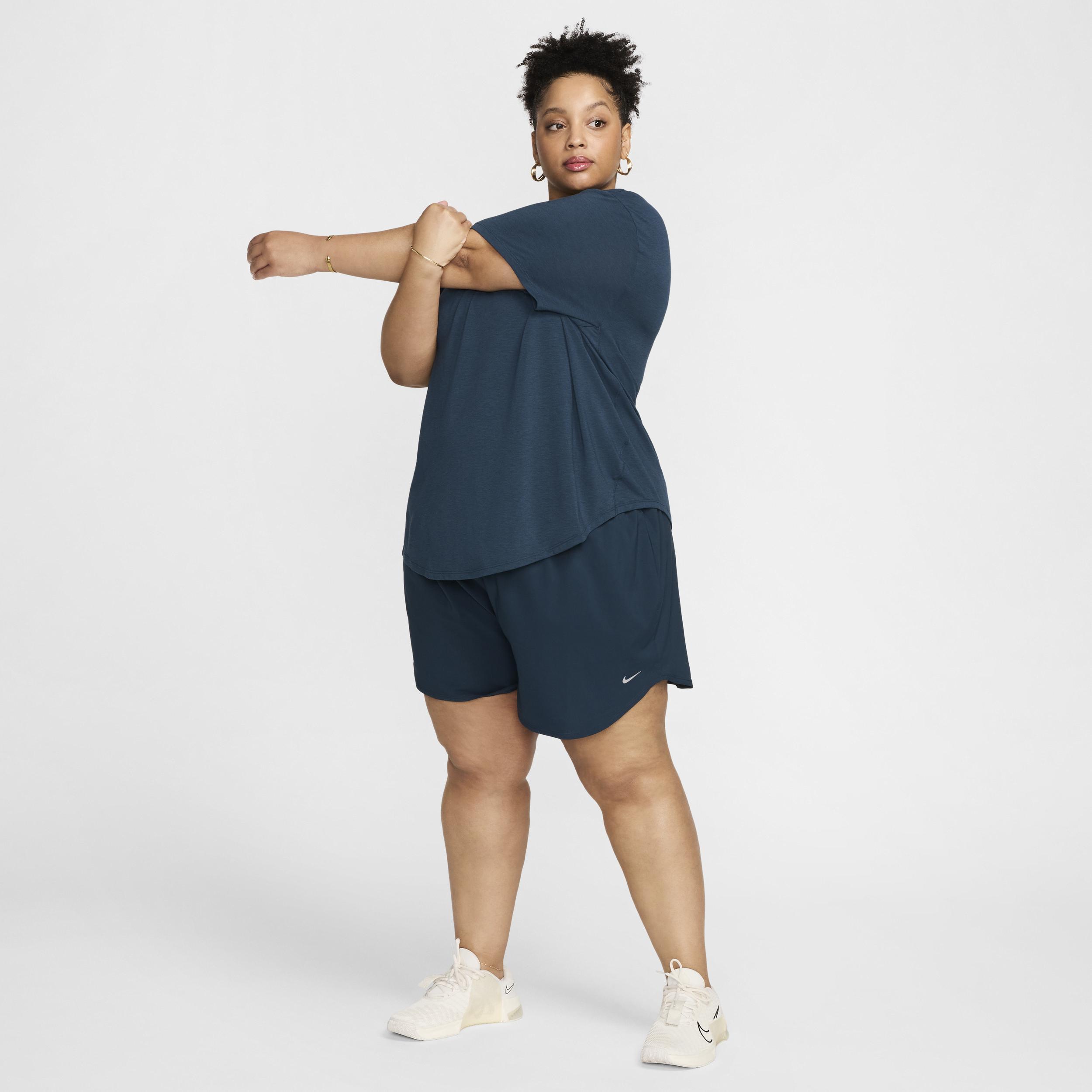 Nike Women's One Relaxed Dri-FIT Short-Sleeve Top (Plus Size) Product Image