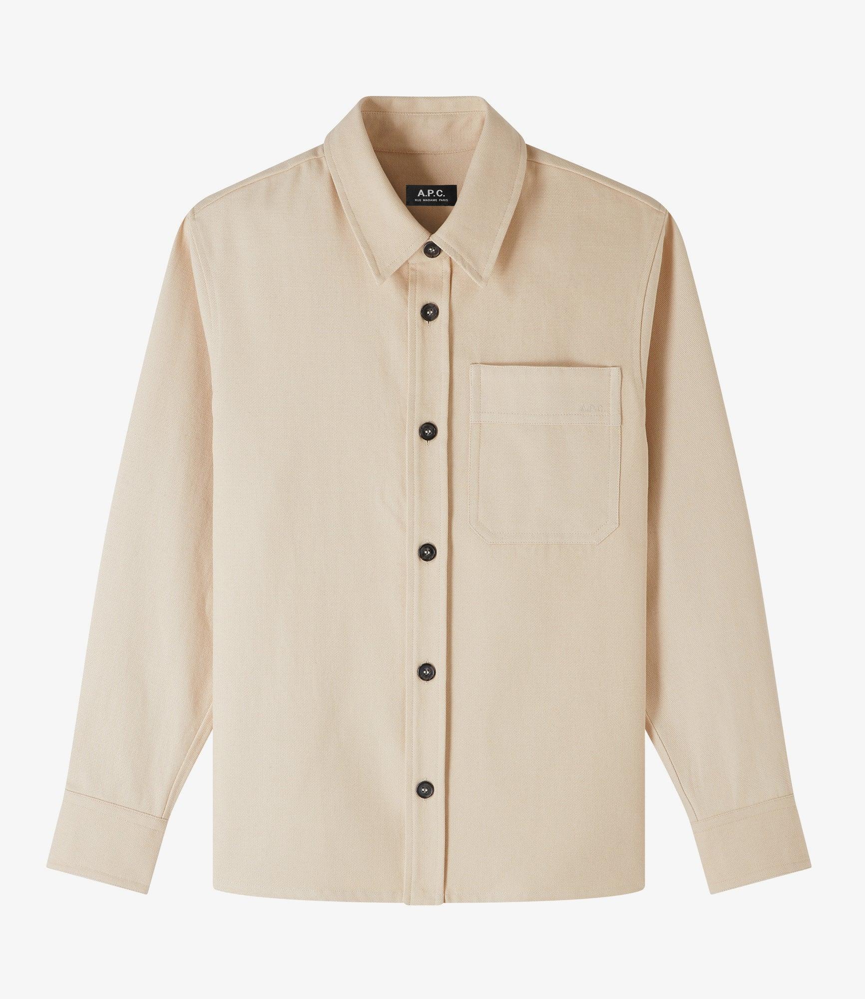 Basile Brodée Poitrine overshirt Male Product Image