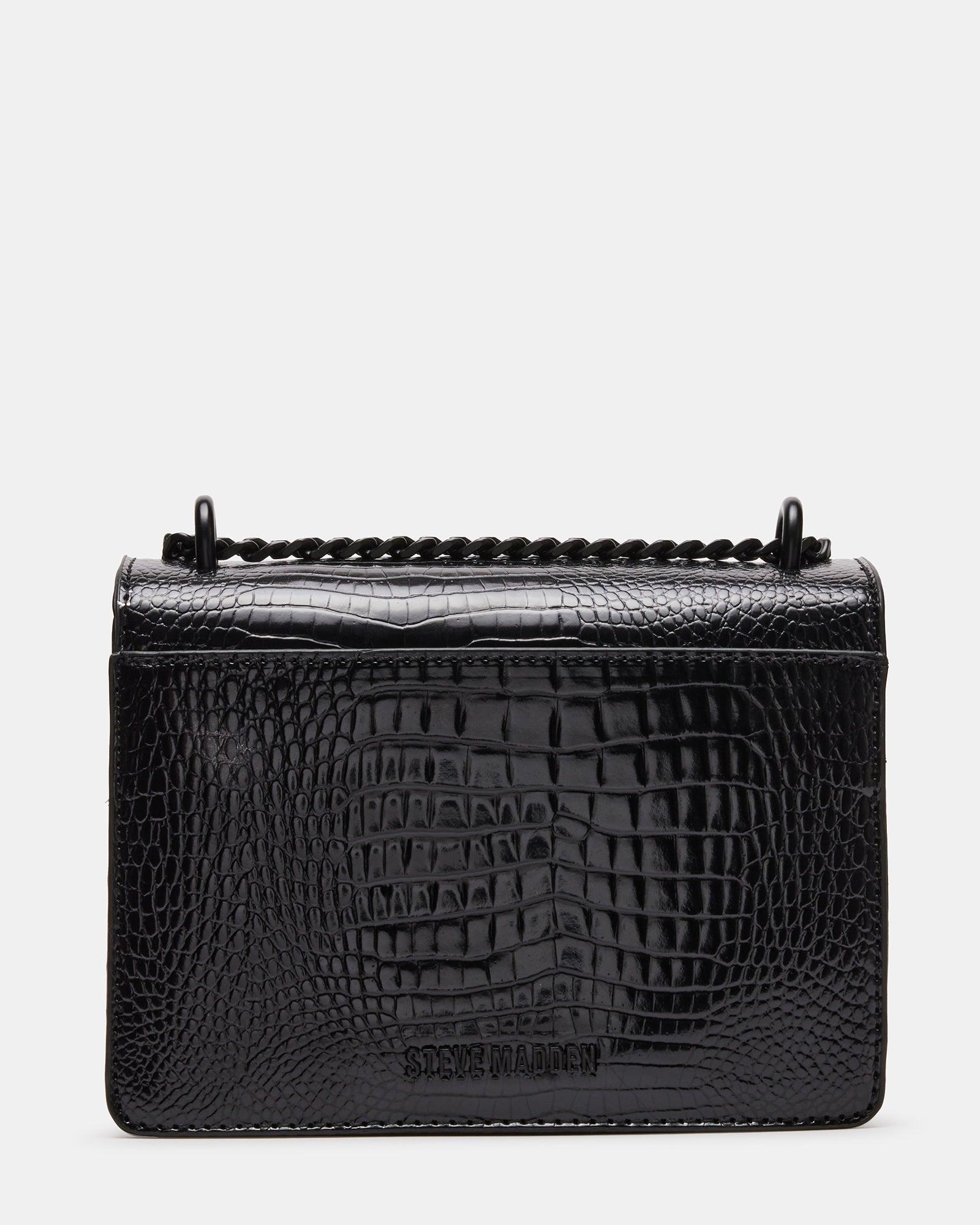 AMARA BAG CROCODILE BLACK/BLACK Female Product Image