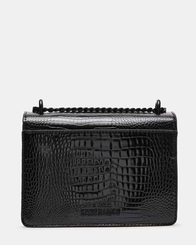 AMARA BAG CROCODILE BLACK/BLACK Female Product Image