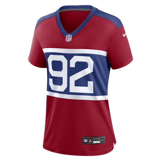 Michael Strahan New York Giants Nike Womens NFL Game Football Jersey Product Image