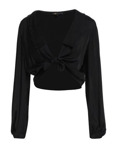 MAJE Woman Shirt Black Size 2 Viscose Product Image