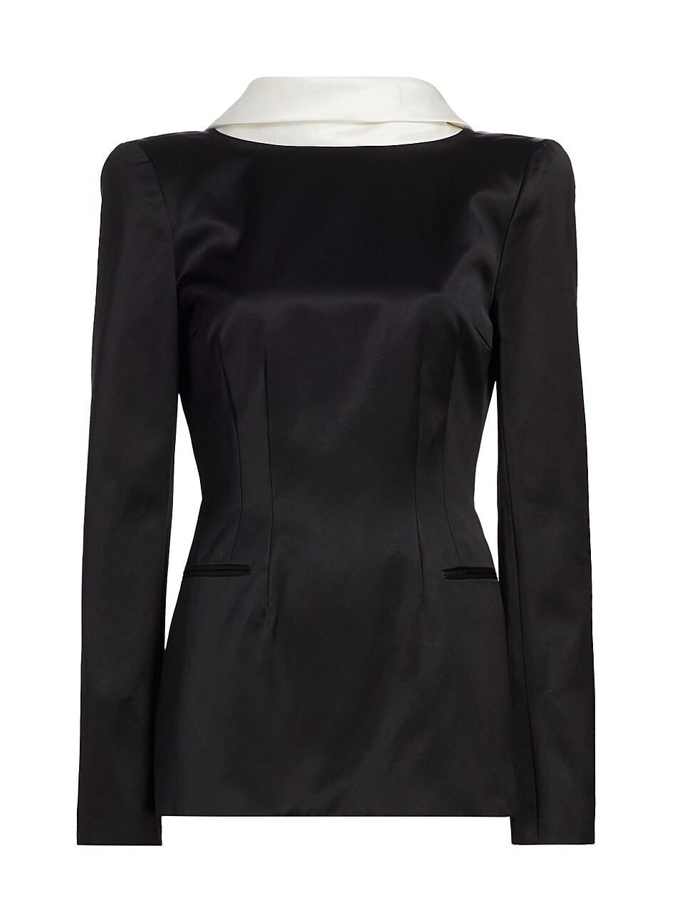 Womens Reverse Blazer Minidress Product Image