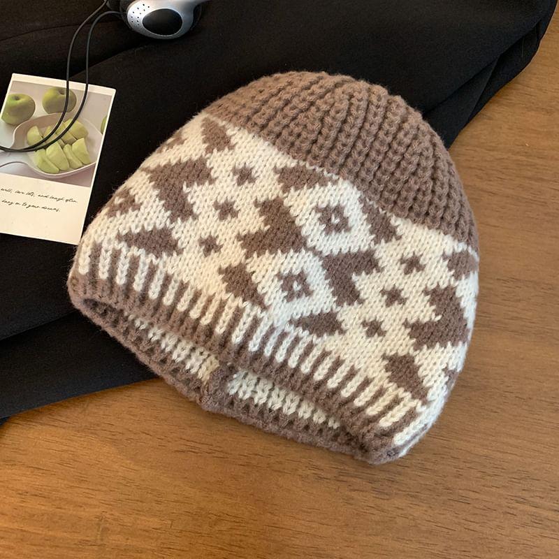 Patterned Knit Beanie product image