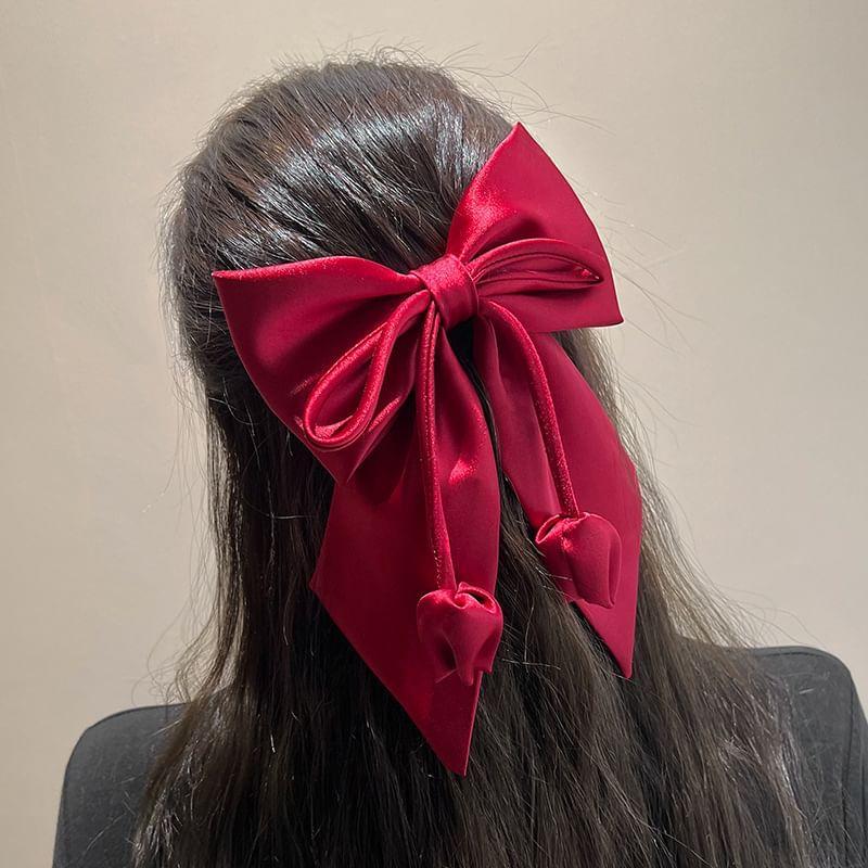 Bow Fabric Hair Clip (Various Designs) Product Image