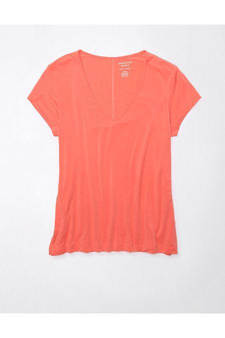 AE Soft Sexy V-Neck T-Shirt Womens Product Image