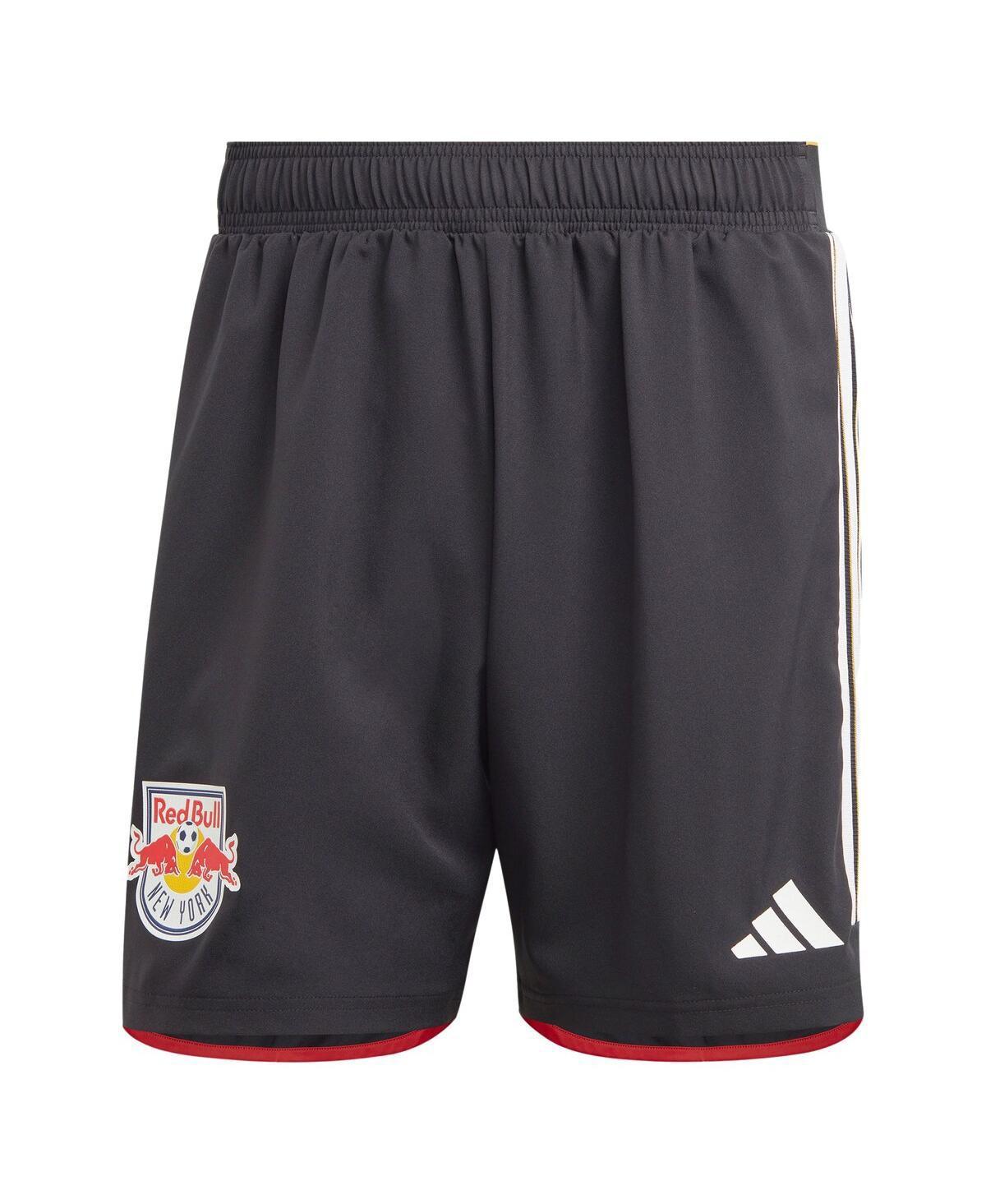 Mens adidas Black New York Red Bulls 2024 Away Aeroready Authentic Shorts Product Image