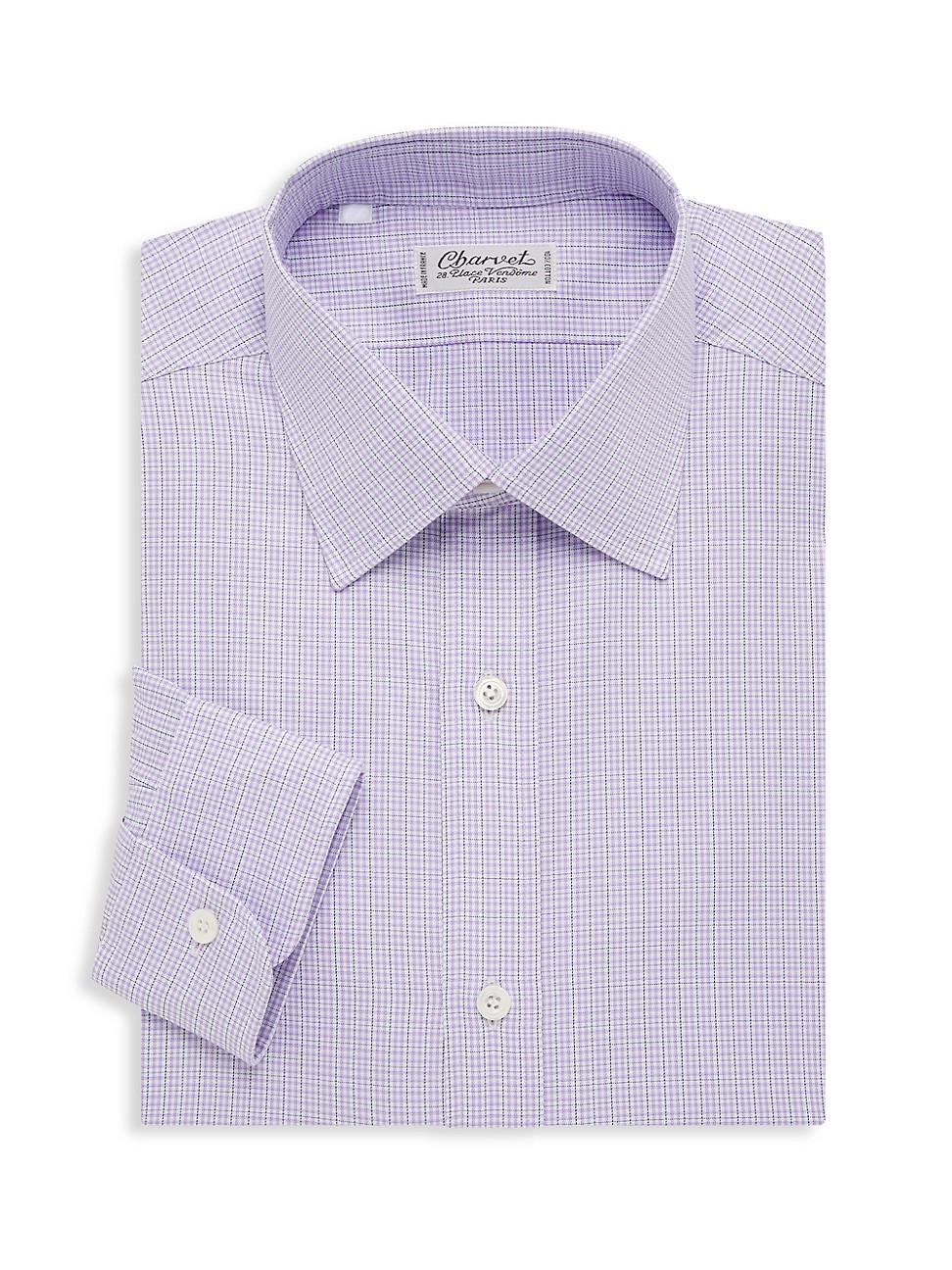 Mens Window Plaid Dress Shirt Product Image