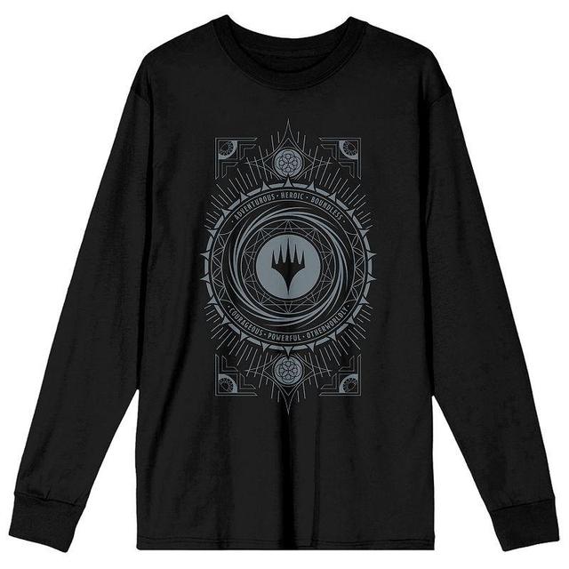 Mens Magic The Gathering Gray Logo Tee Product Image