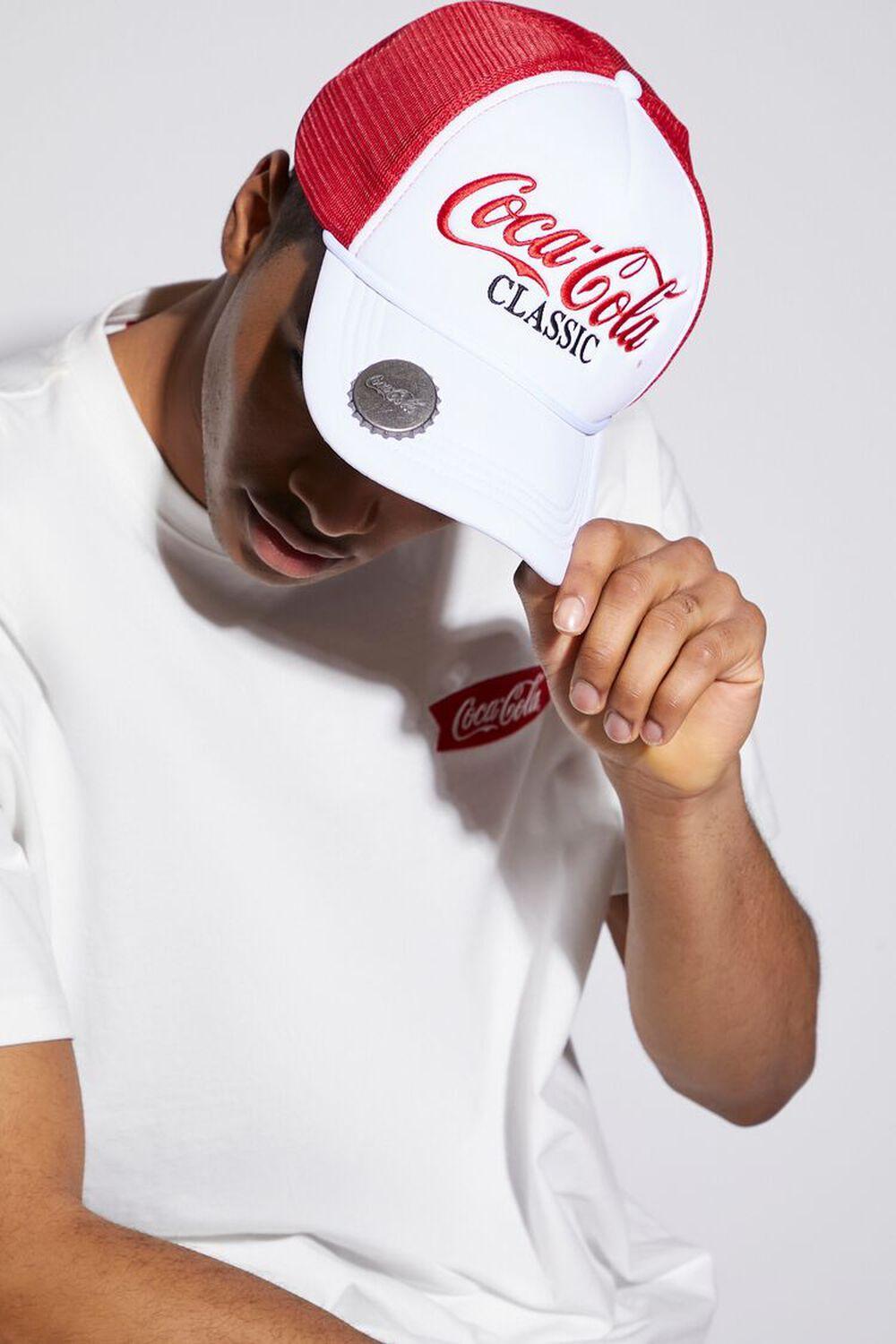 Coca-Cola Bottle Cap Trucker Hat | Forever 21 Product Image