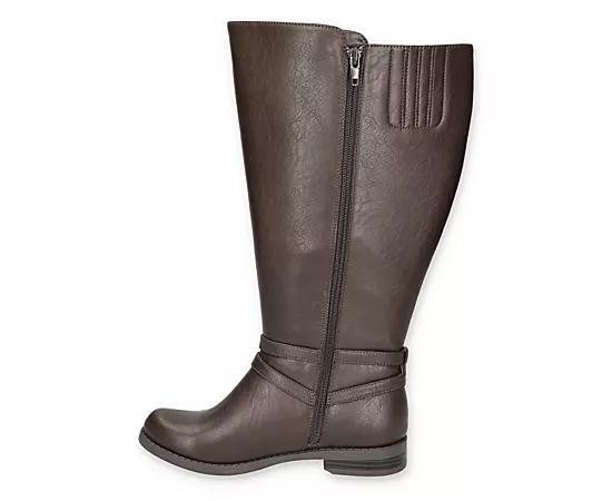 Easy Street Womens Bay Plus Wide Calf Riding Boot Product Image