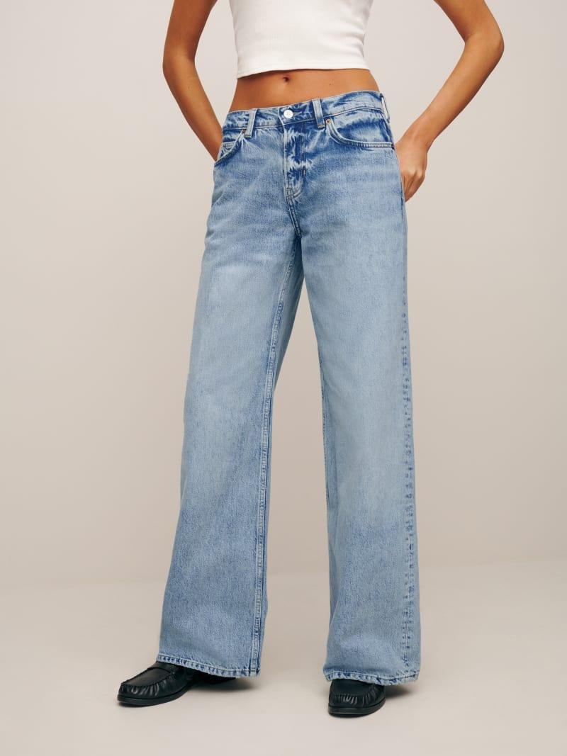 Cary Low Rise Slouchy Wide Leg Jeans Product Image