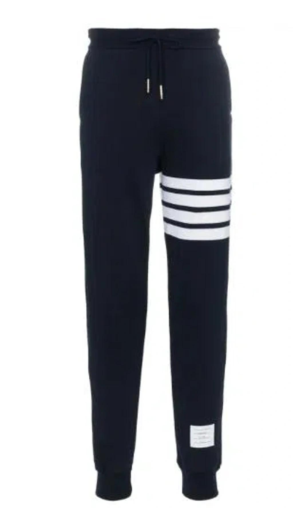 Pants In Navy Blue Product Image