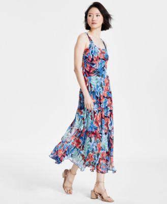 Women's Multi-Tier Midi Dress Product Image